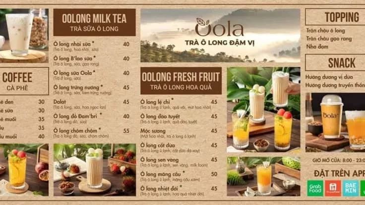 Amazing Farm Menu