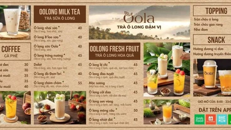 Tấm Cám Menu